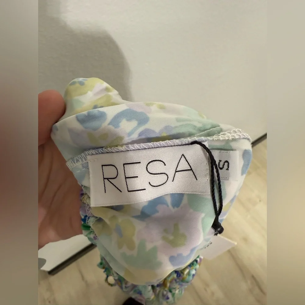 NWT RESA Floral Maxi Dress with Adjustable Straps - Picture 5 of 6